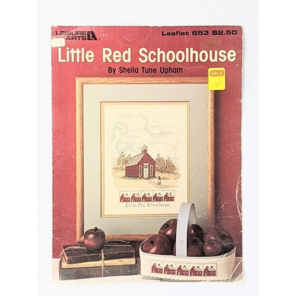 Set of 3 Vtg Country Cross Stitch Farmhouse Decor Shabby Chic Needlepoint Decor - Picture 7 of 8